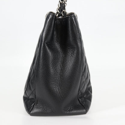 Chanel Black Leather Grand Shopping
