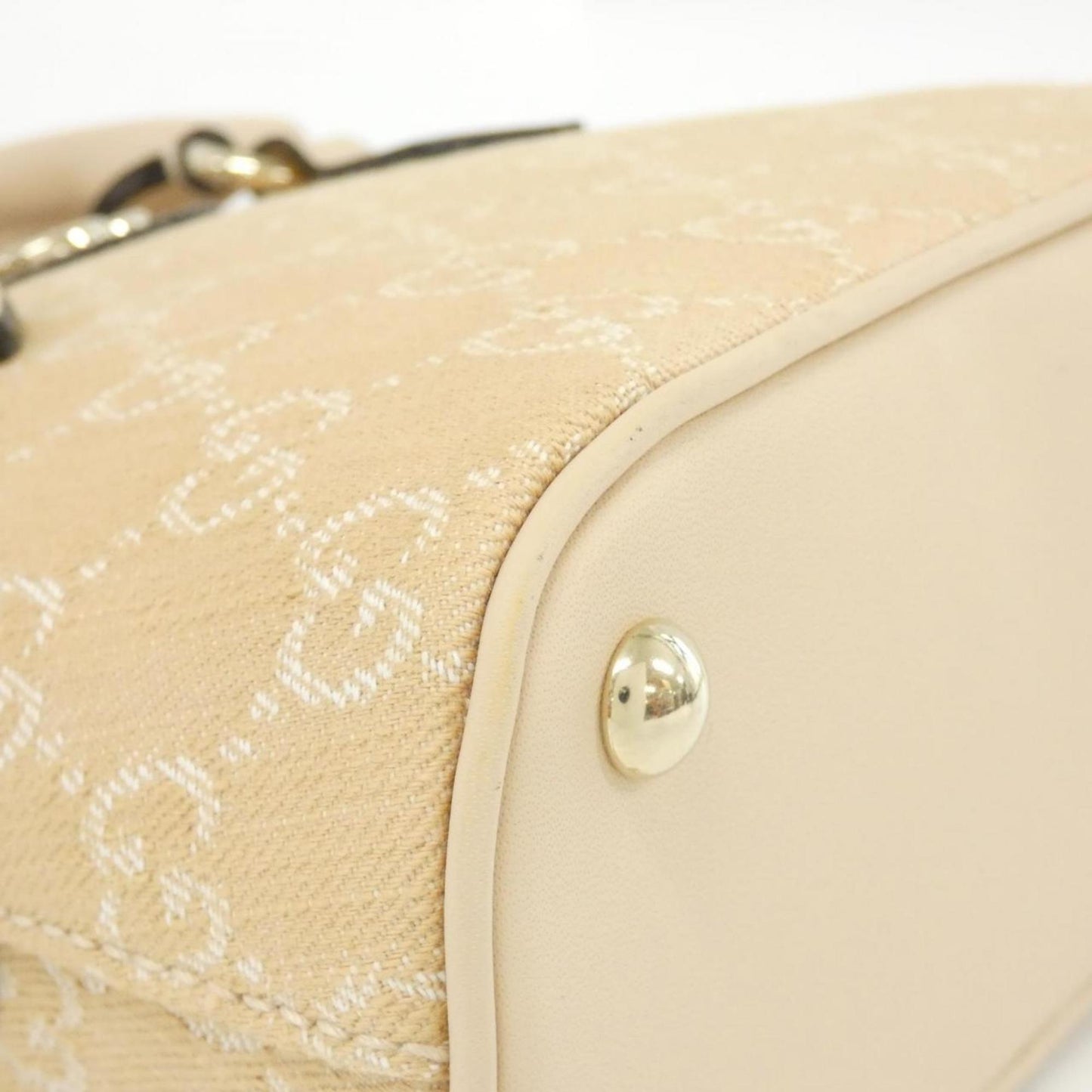 Gucci Brown Leather Gg Marmont