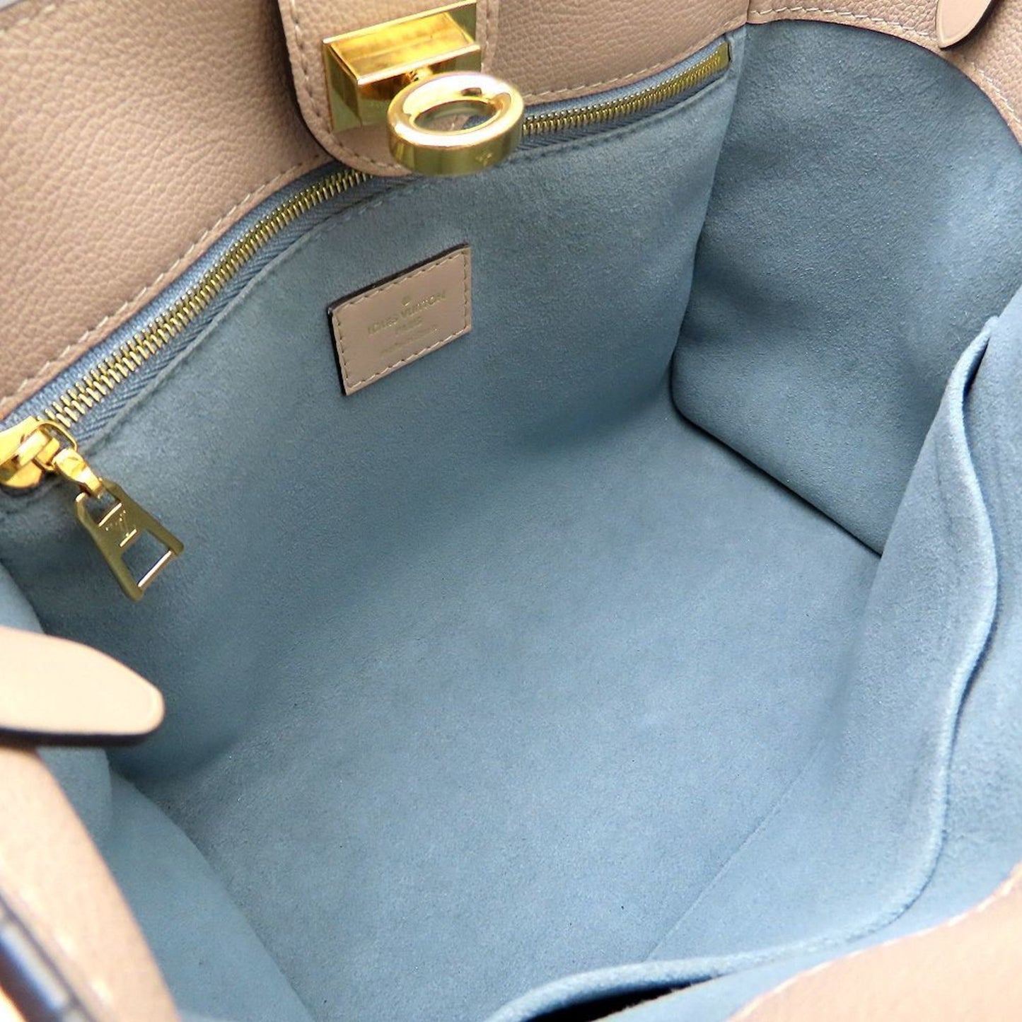 Louis Vuitton Gray Leather On My Side