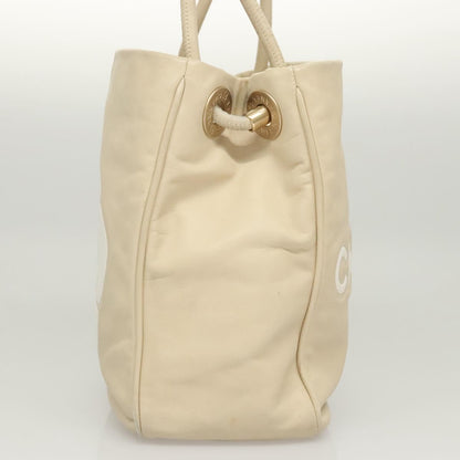 Chanel Brown Leather Camellia