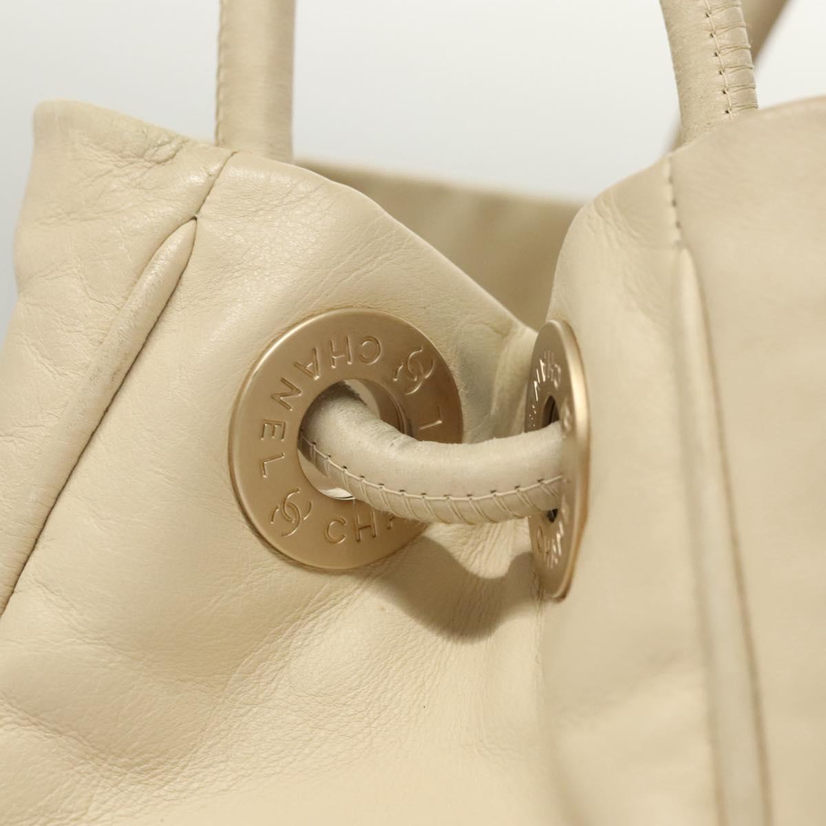 Chanel Brown Leather Camellia