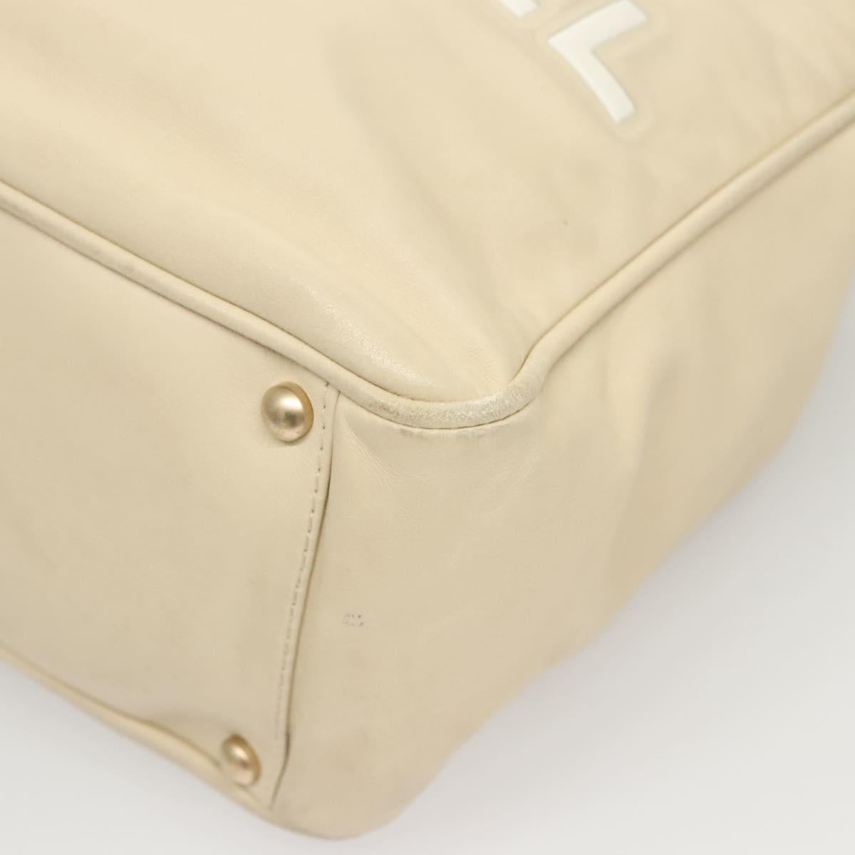 Chanel Brown Leather Camellia