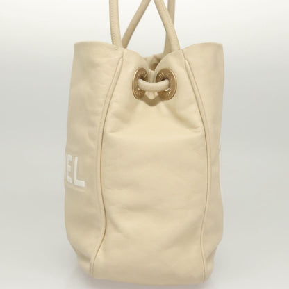 Chanel Brown Leather Camellia