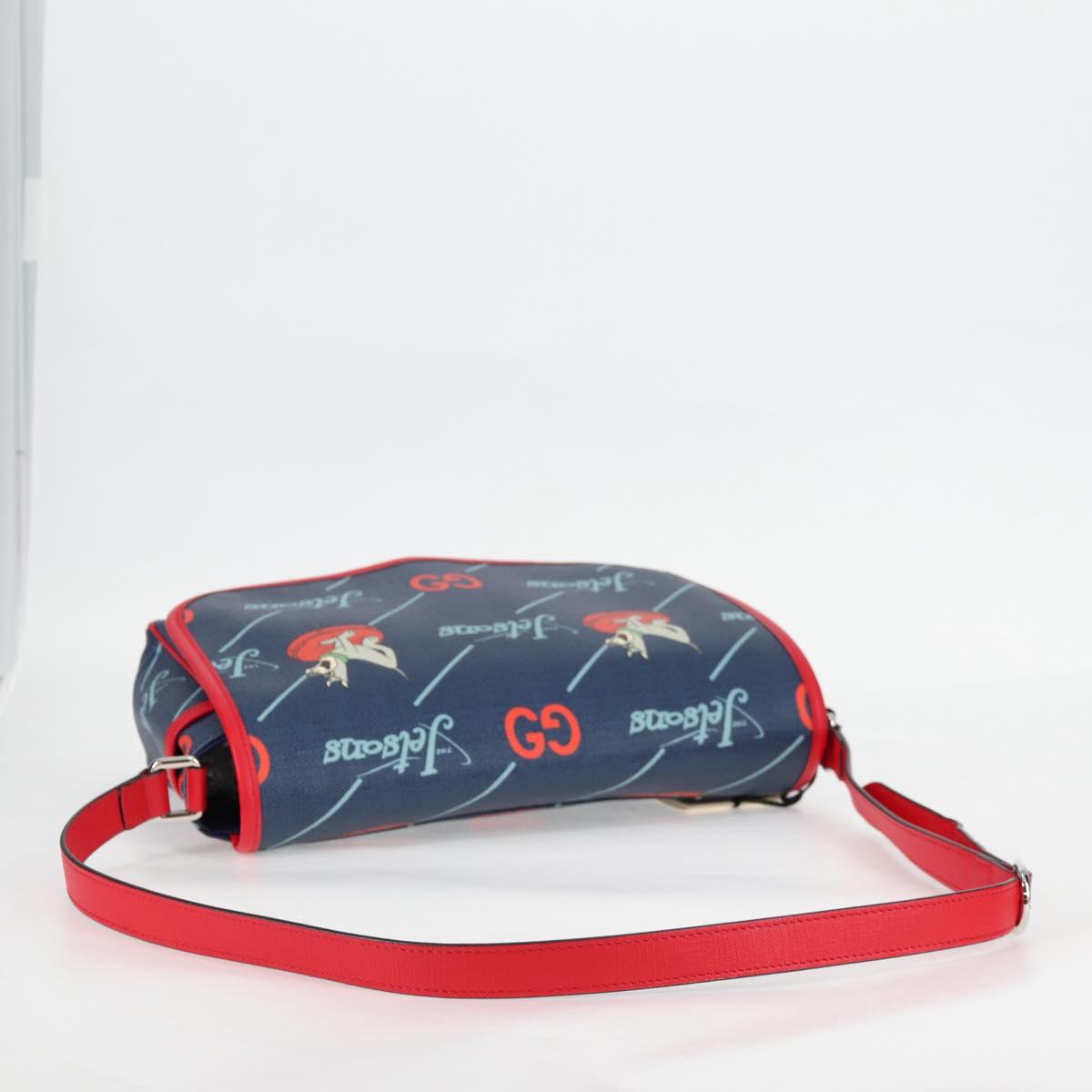 Gucci Blue Canvas Shoulder