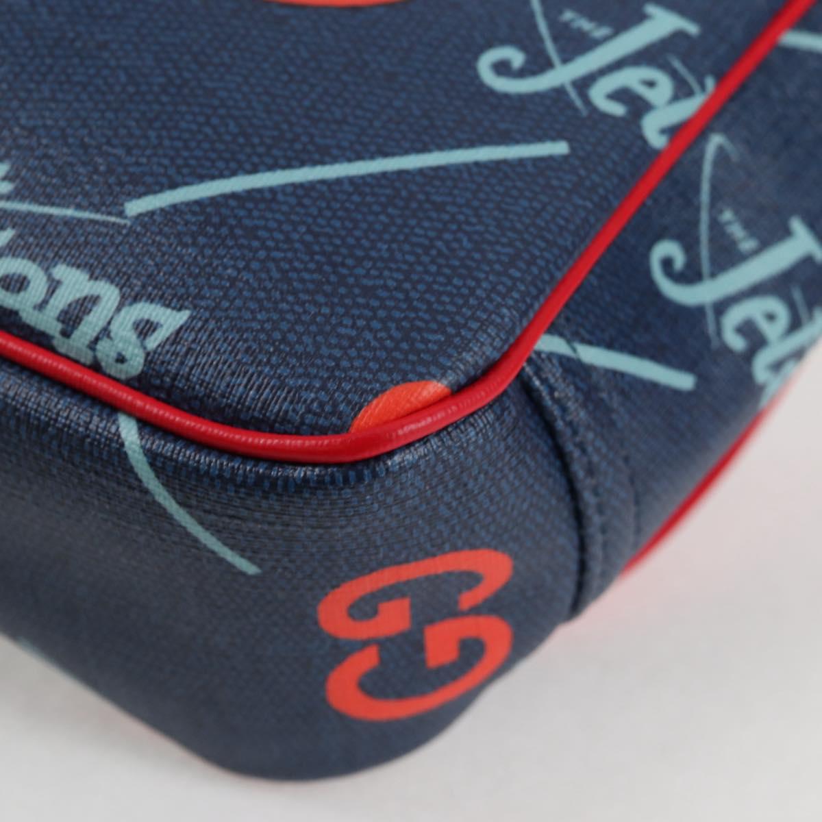 Gucci Blue Canvas Shoulder