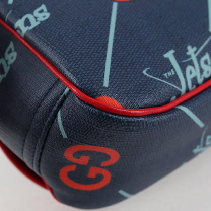 Gucci Blue Canvas Shoulder