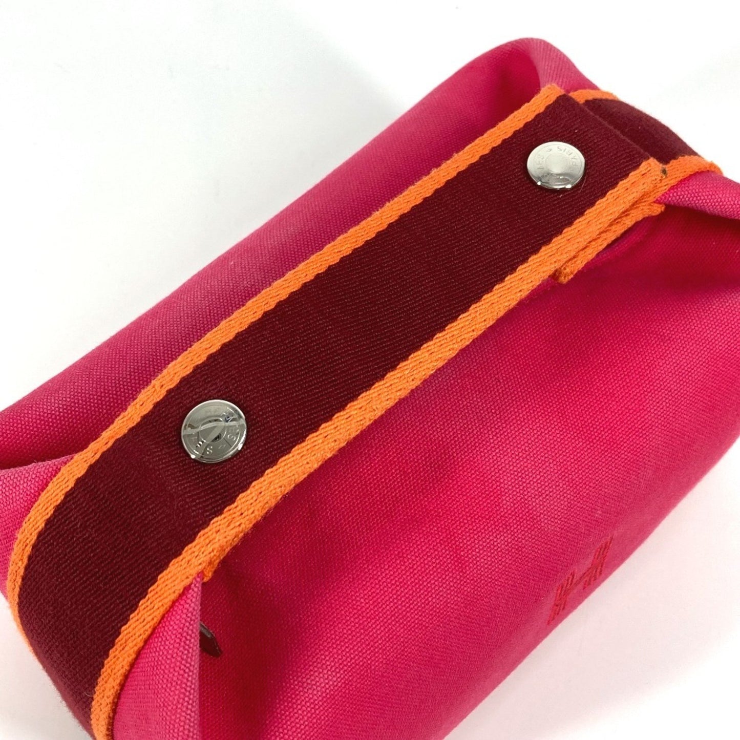 Hermès Pink Canvas Bride À Brac