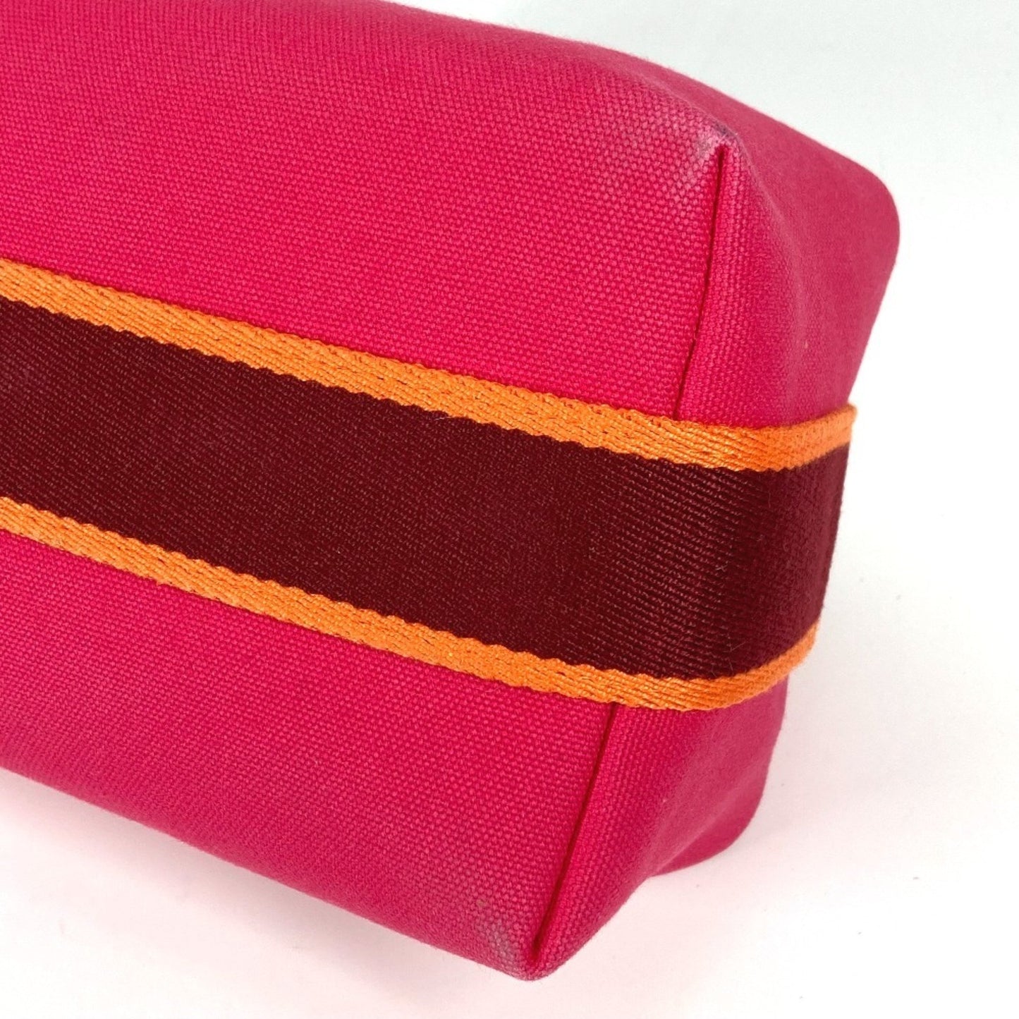 Hermès Pink Canvas Bride À Brac