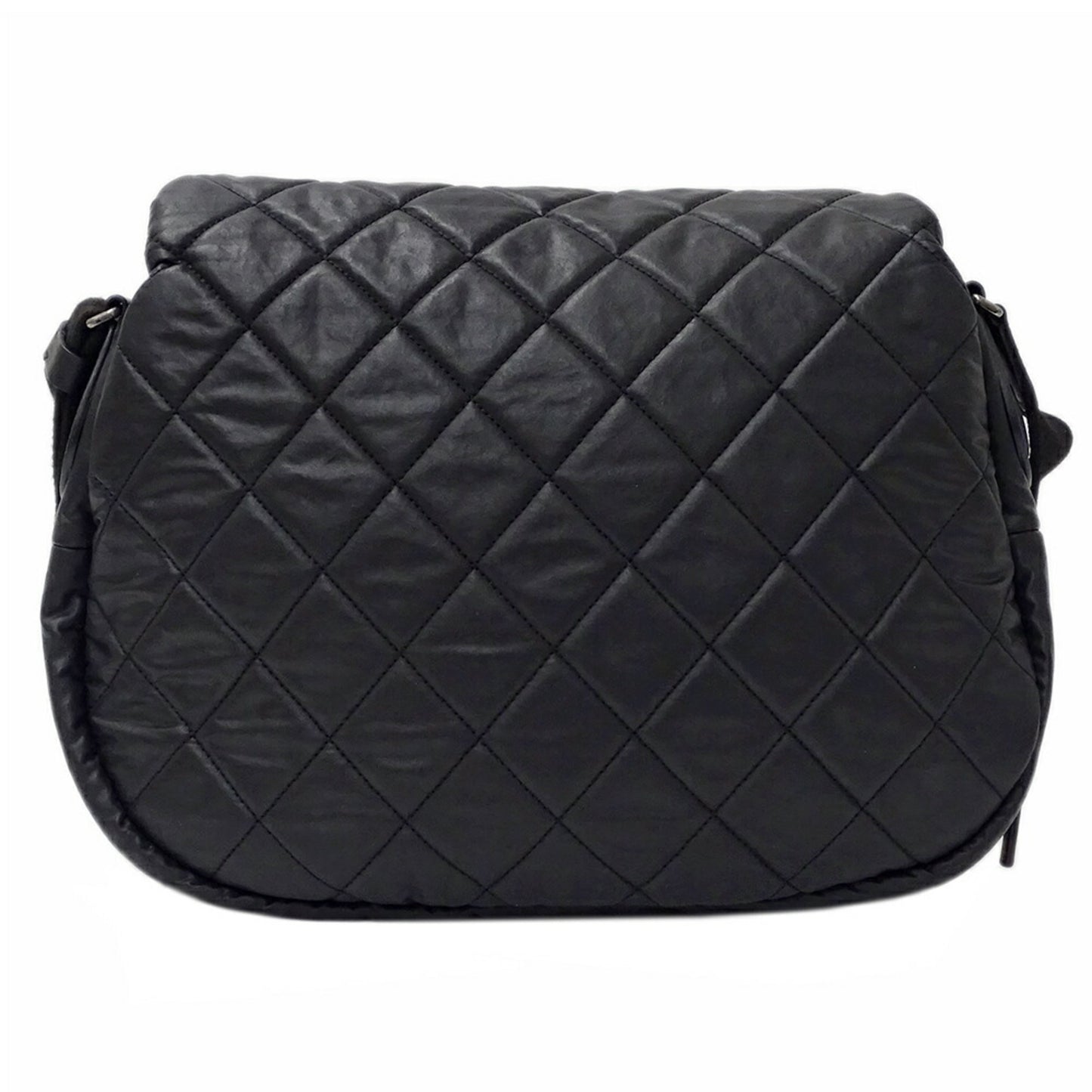 Chanel Black Leather Coco Cocoon