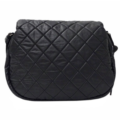 Chanel Black Leather Coco Cocoon