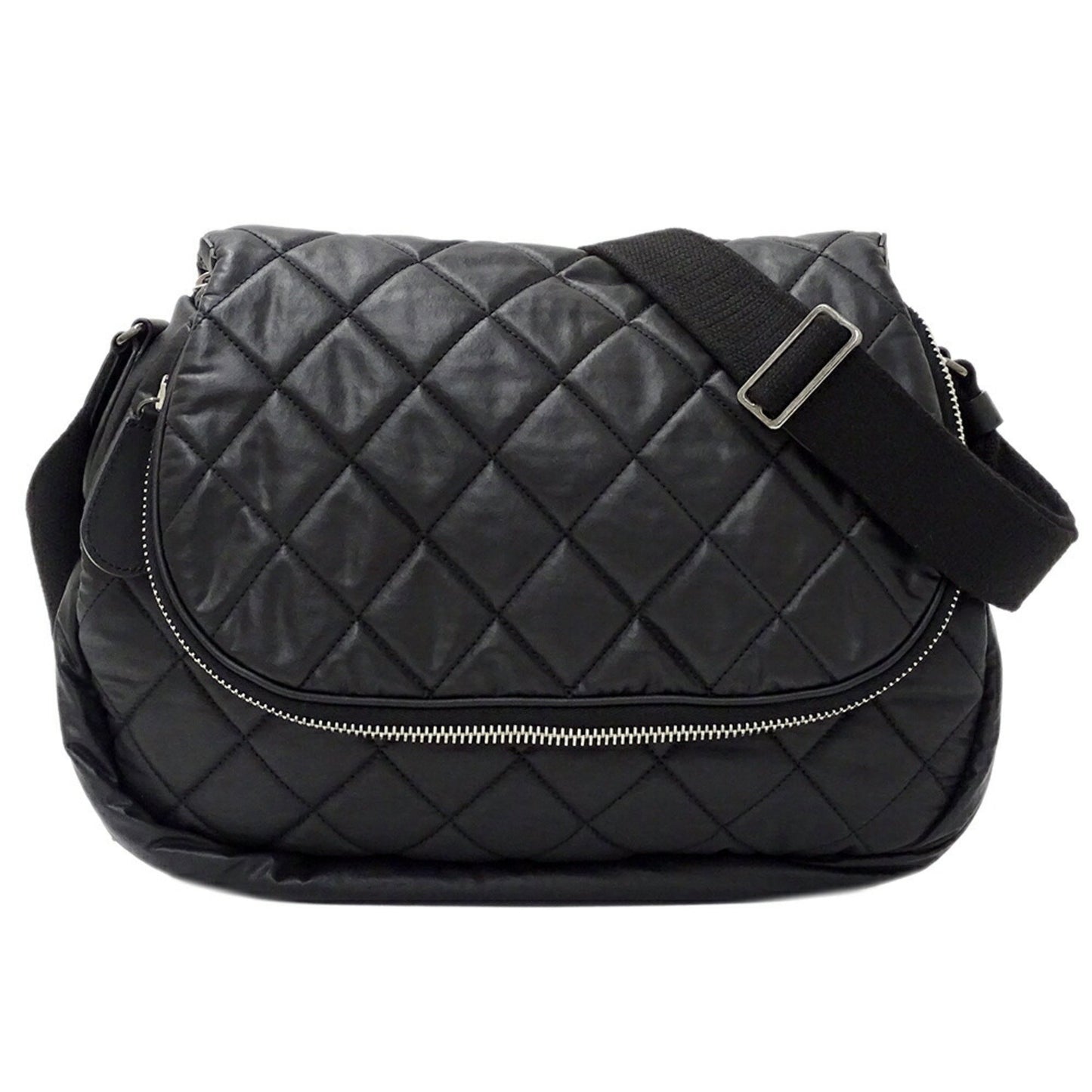 Chanel Black Leather Coco Cocoon