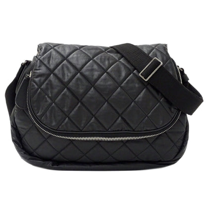 Chanel Black Leather Coco Cocoon