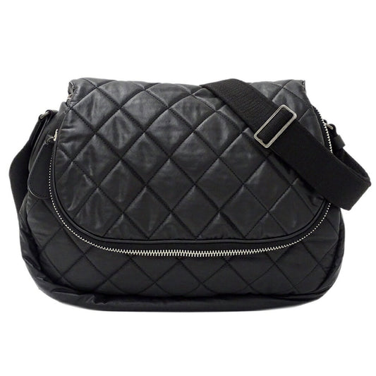 Chanel Black Leather Coco Cocoon