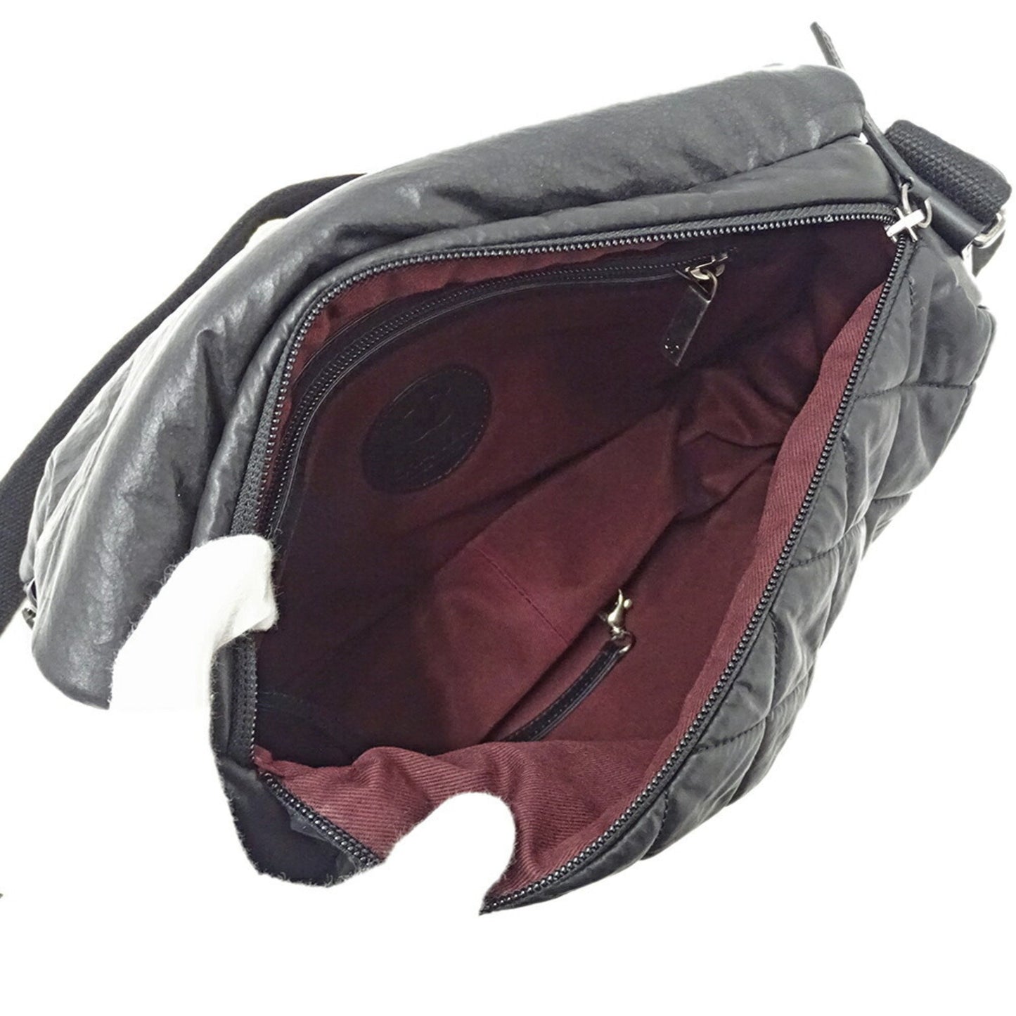 Chanel Black Leather Coco Cocoon