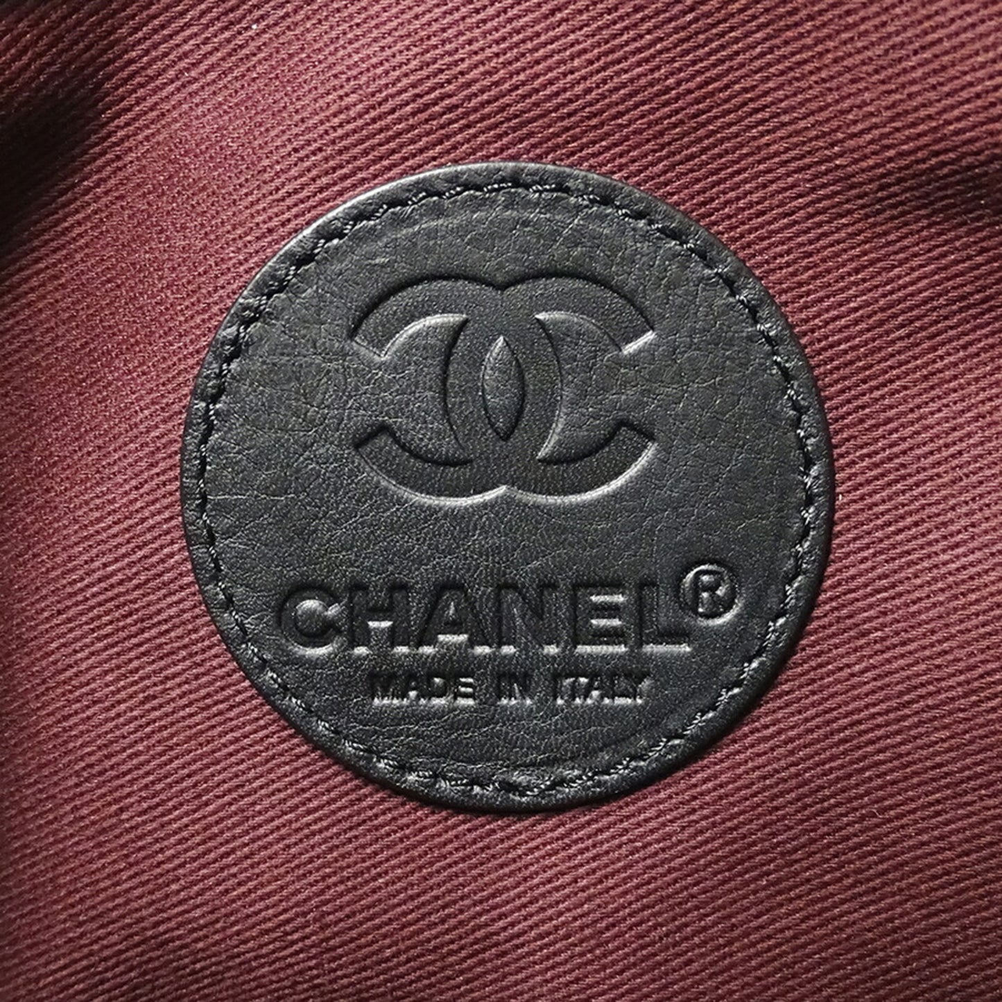 Chanel Black Leather Coco Cocoon