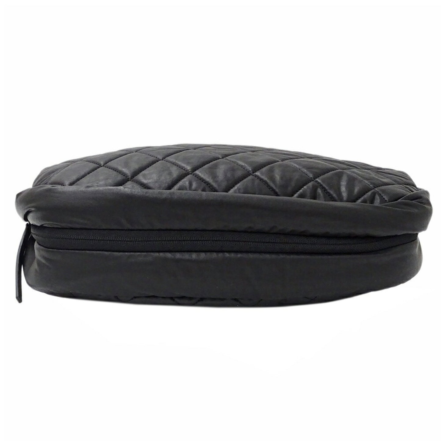 Chanel Black Leather Coco Cocoon