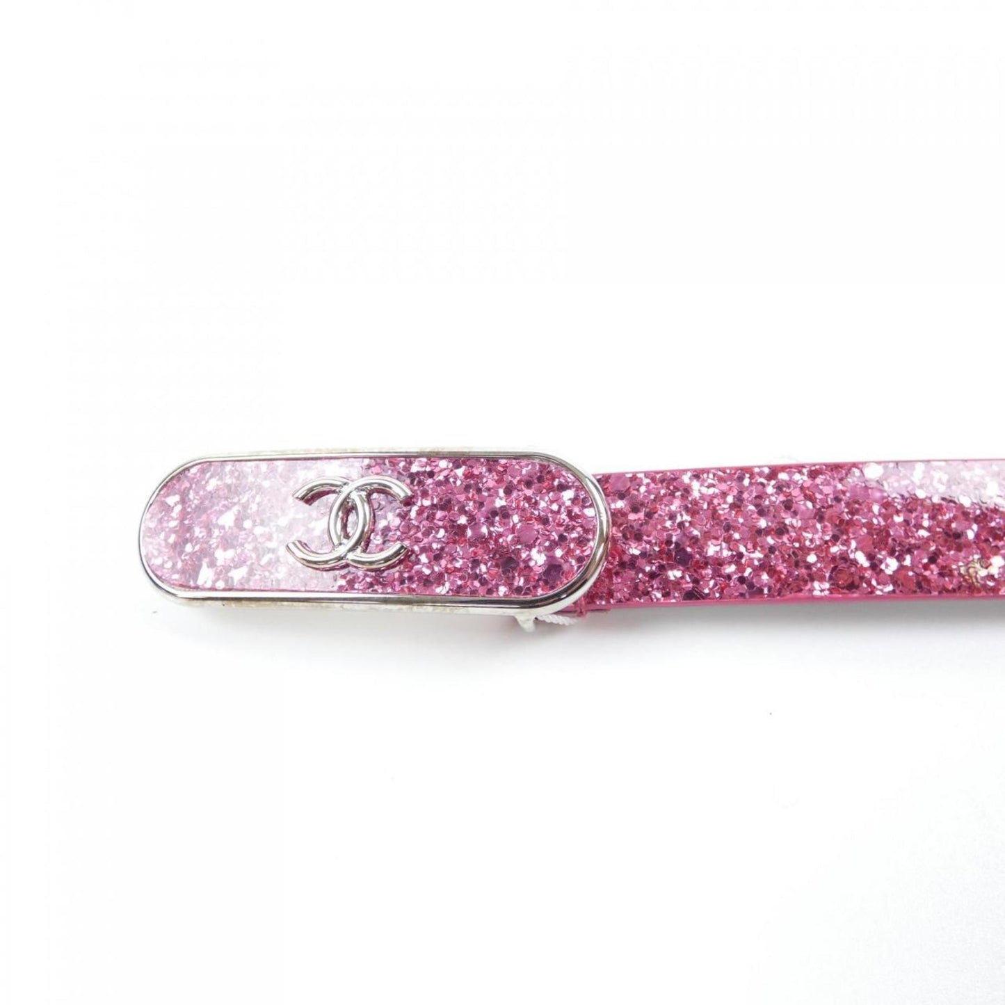 Chanel Pink Canvas Coco Mark