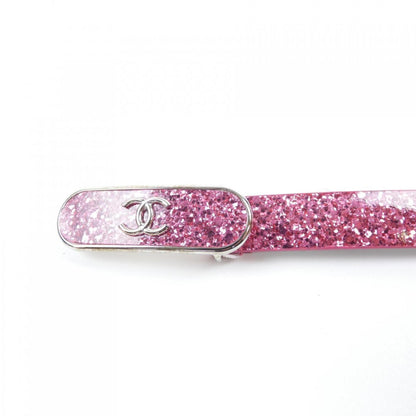 Chanel Pink Canvas Coco Mark