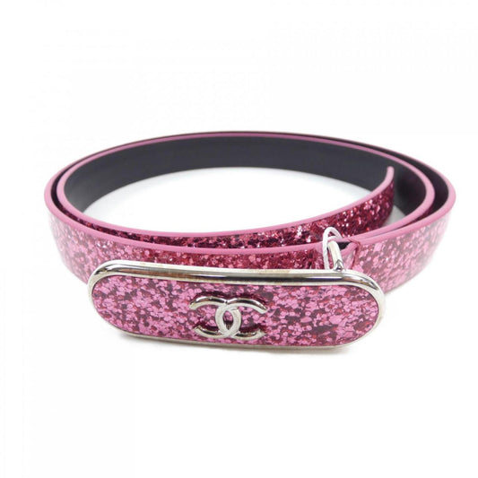 Chanel Pink Canvas Coco Mark
