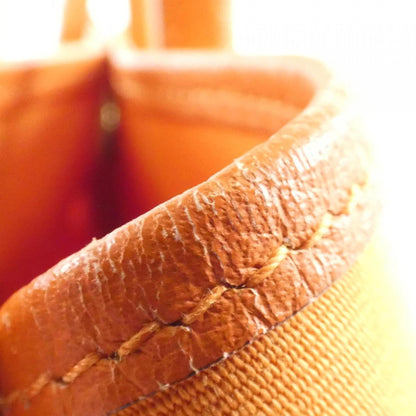 Hermès Orange Canvas Garden Party