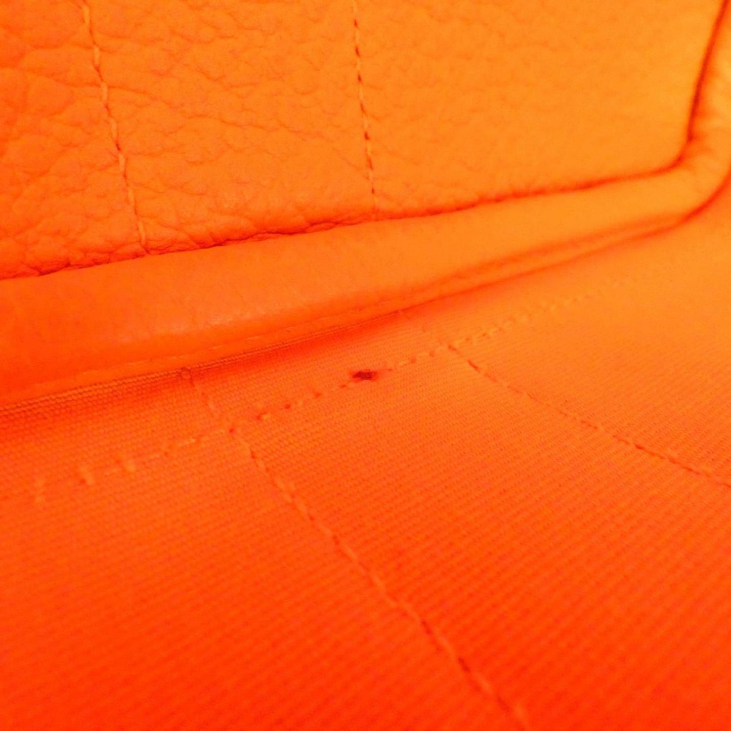 Hermès Orange Canvas Garden Party