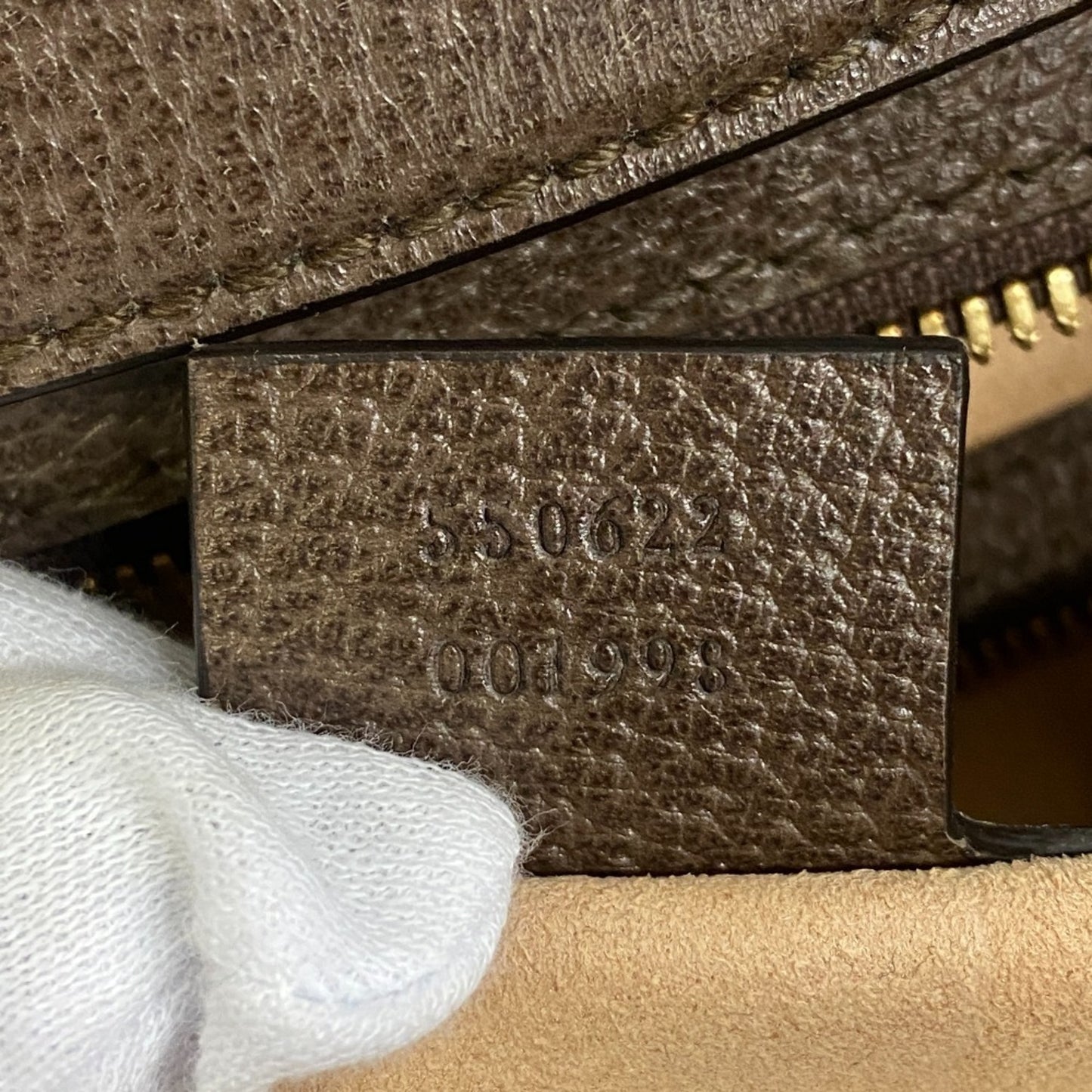 Gucci Brown Canvas Ophidia