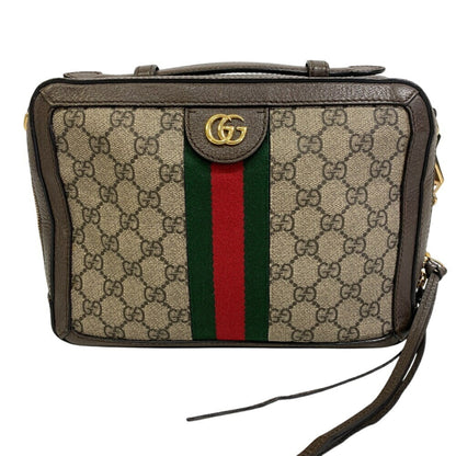 Gucci Brown Canvas Ophidia