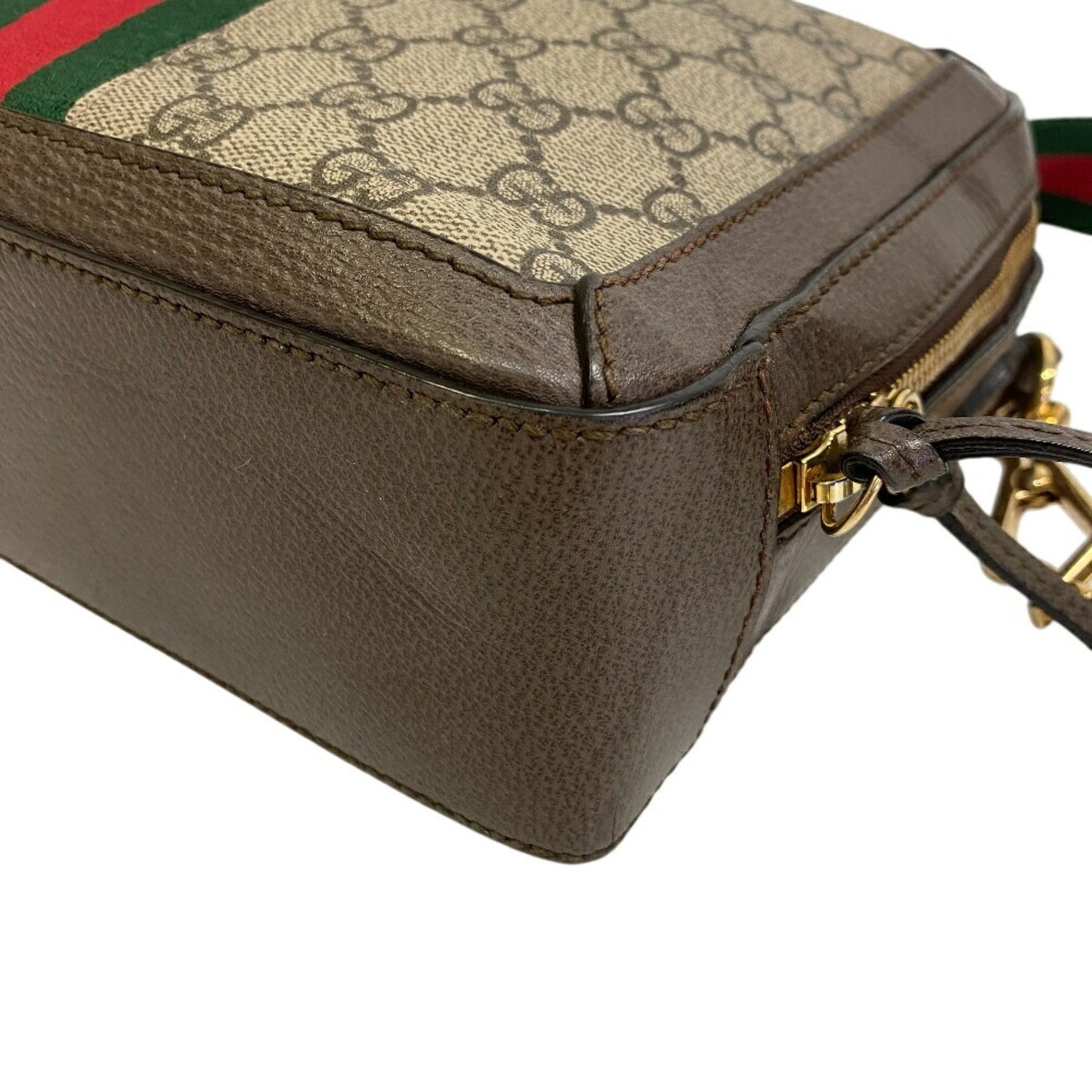 Gucci Brown Canvas Ophidia