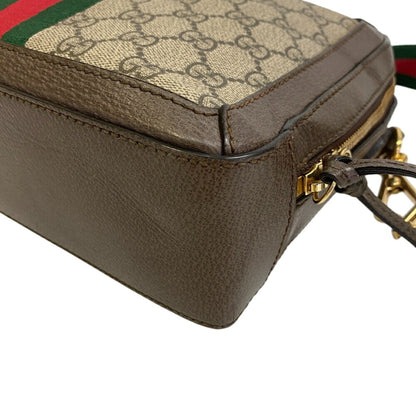 Gucci Brown Canvas Ophidia