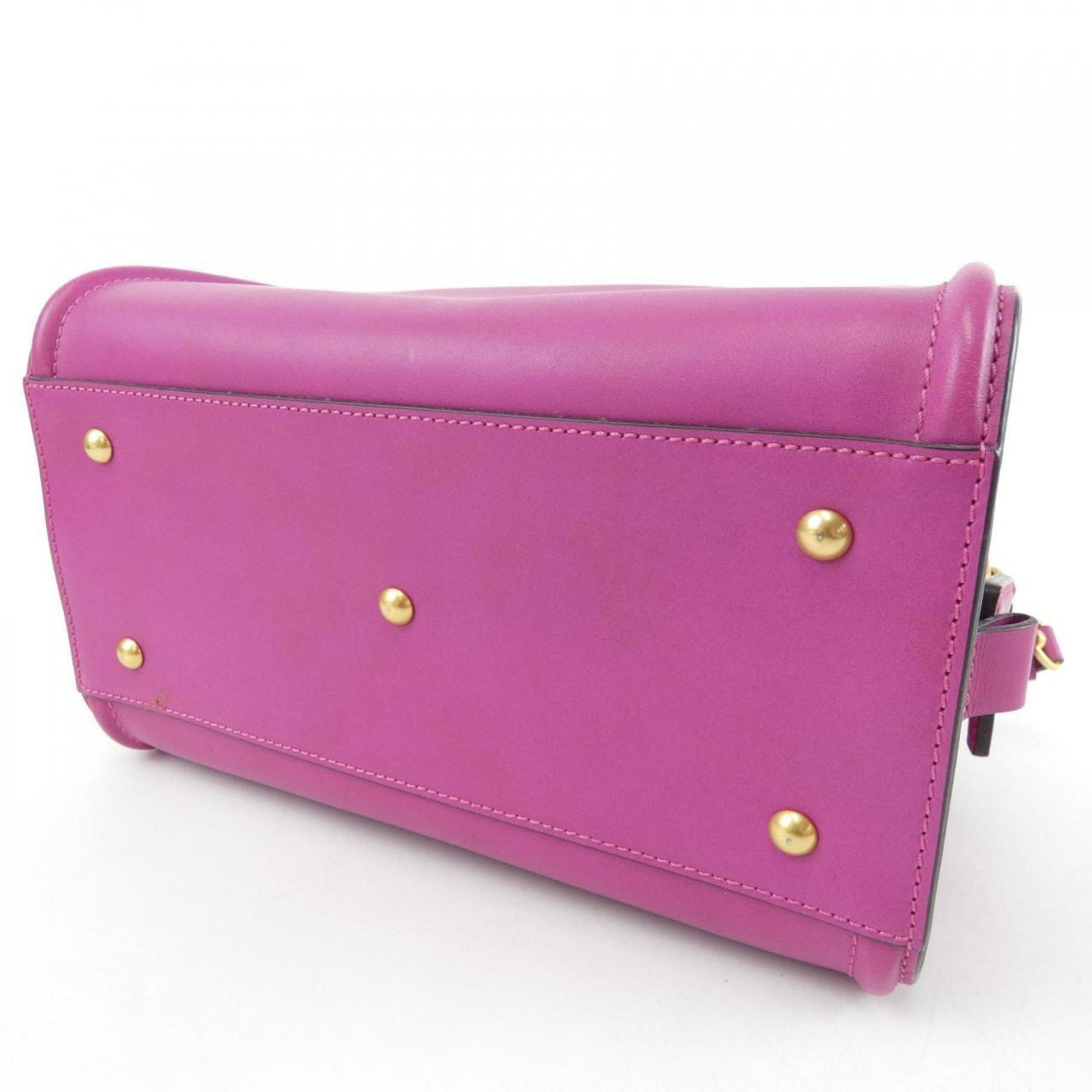 Mcm Pink Leather Handbag