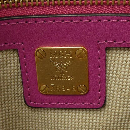 Mcm Pink Leather Handbag