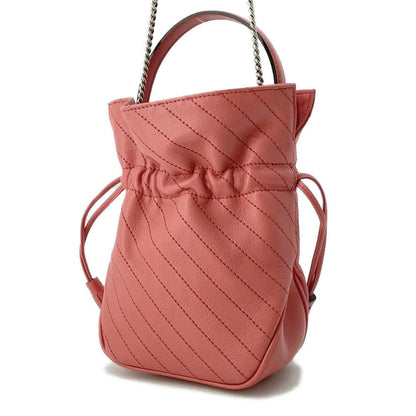 Gucci Pink Leather Interlocking G