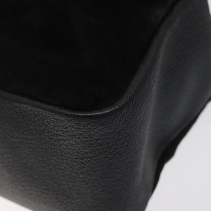 Gucci Black Suede Bamboo