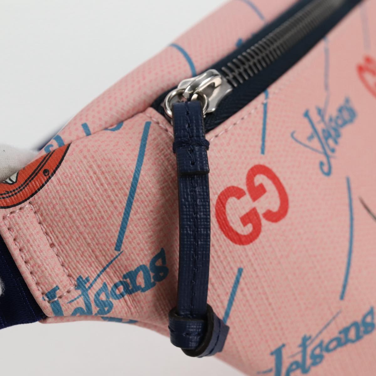 Gucci Pink Canvas Belt Bag