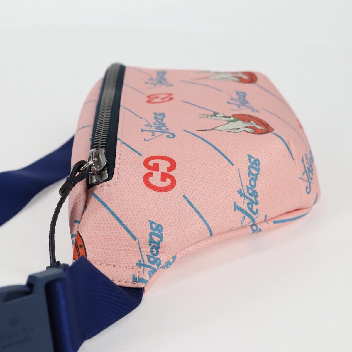 Gucci Pink Canvas Belt Bag