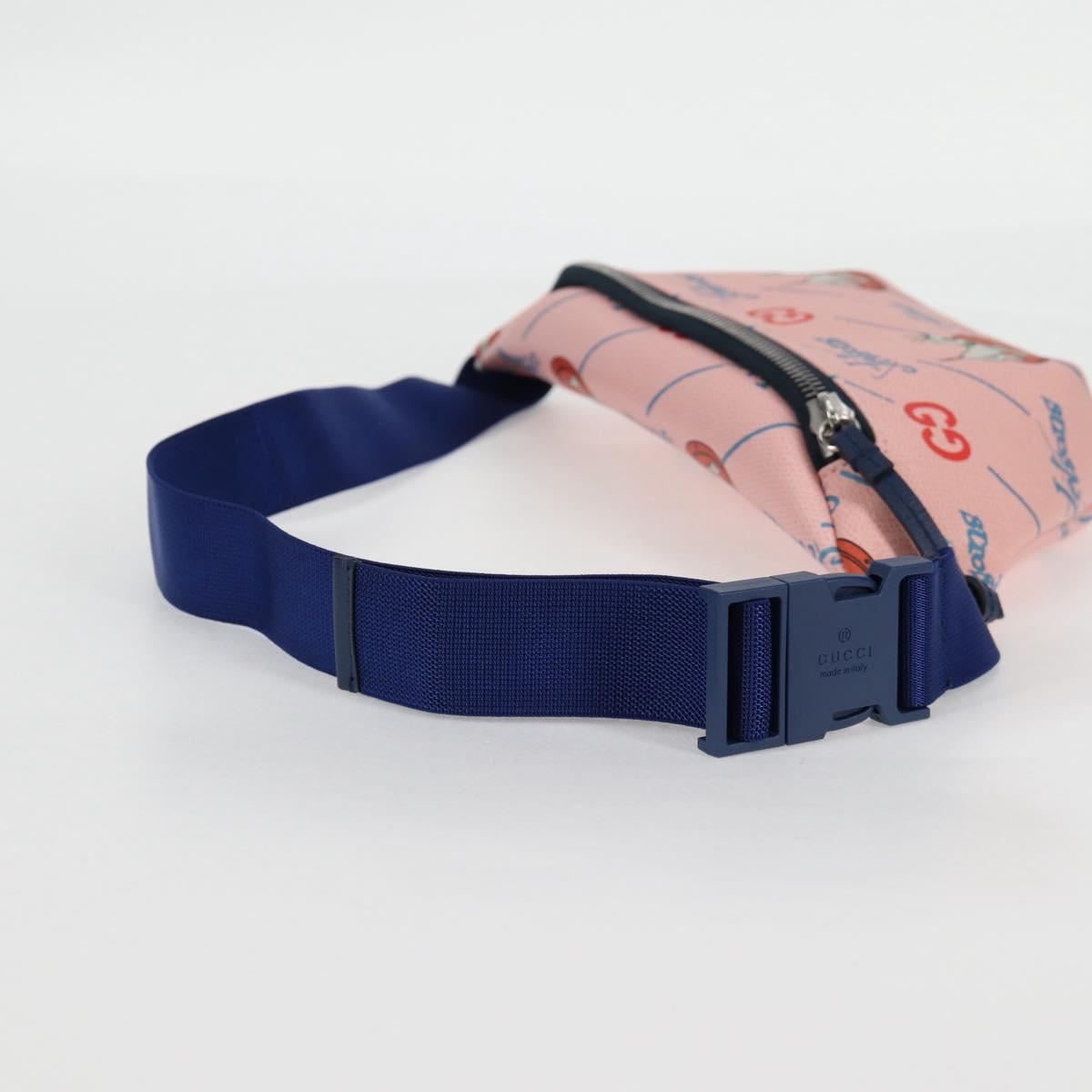 Gucci Pink Canvas Belt Bag