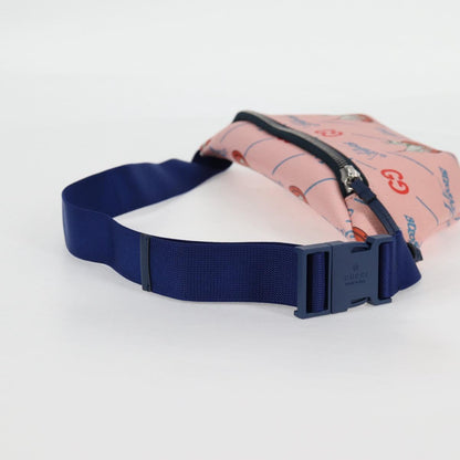 Gucci Pink Canvas Belt Bag