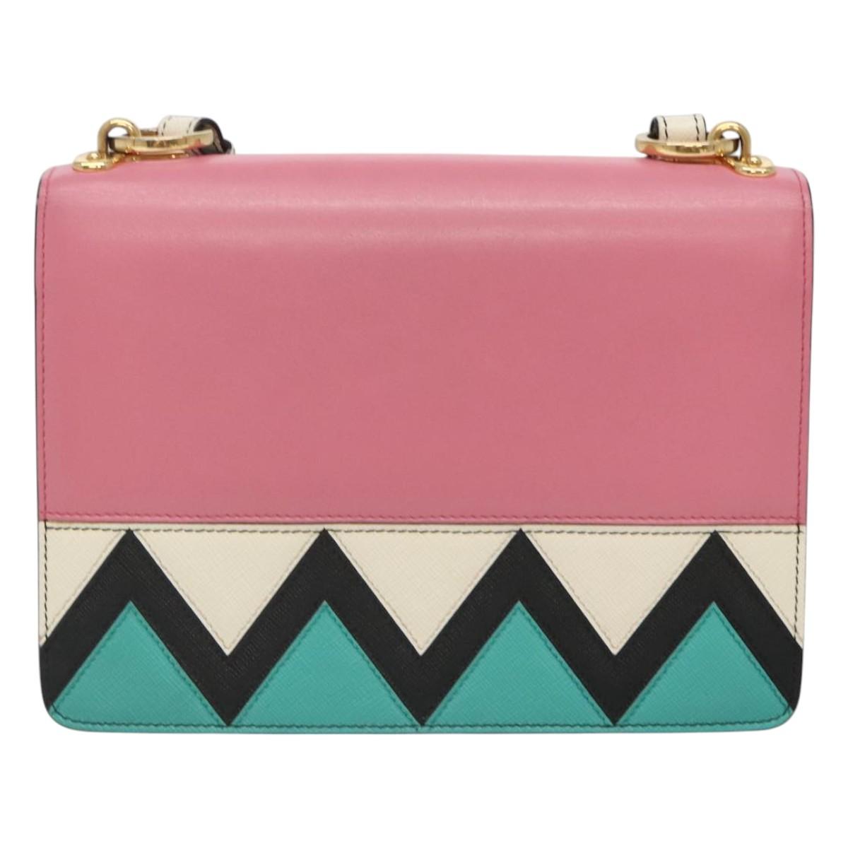 Prada Pink Leather Saffiano