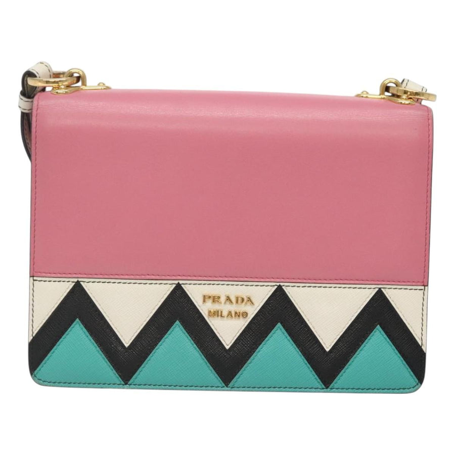 Prada Pink Leather Saffiano
