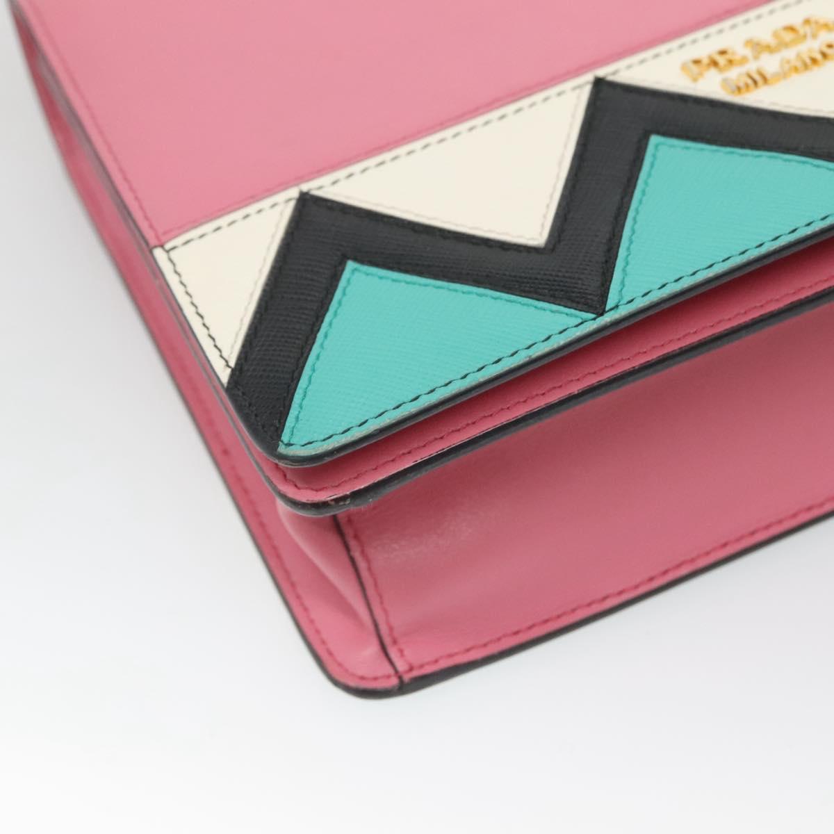 Prada Pink Leather Saffiano