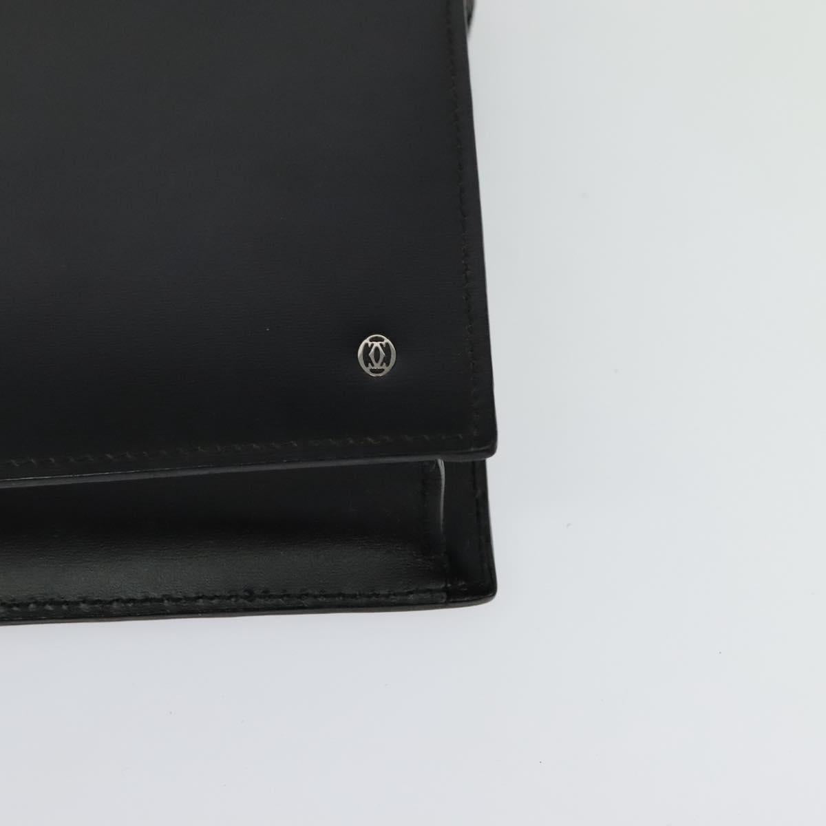 Cartier Black Leather Must Line