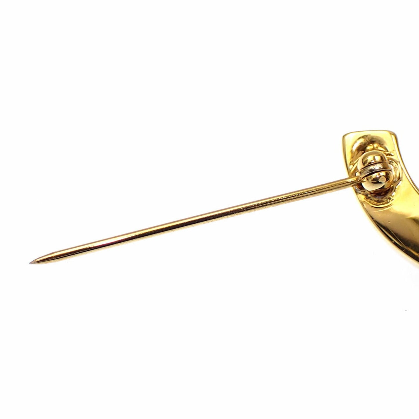 Chanel Gold Gold Plated Coco Mark