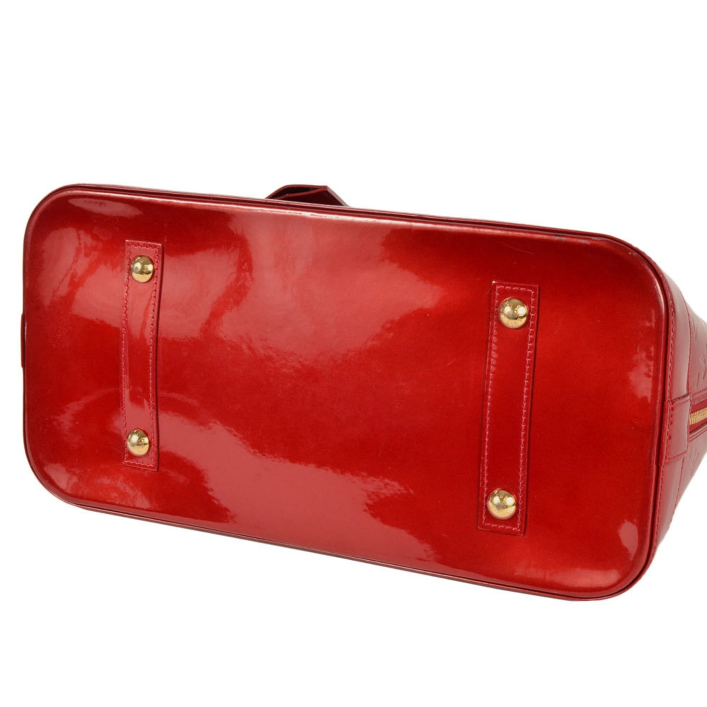 Louis Vuitton Red Patent Leather Alma