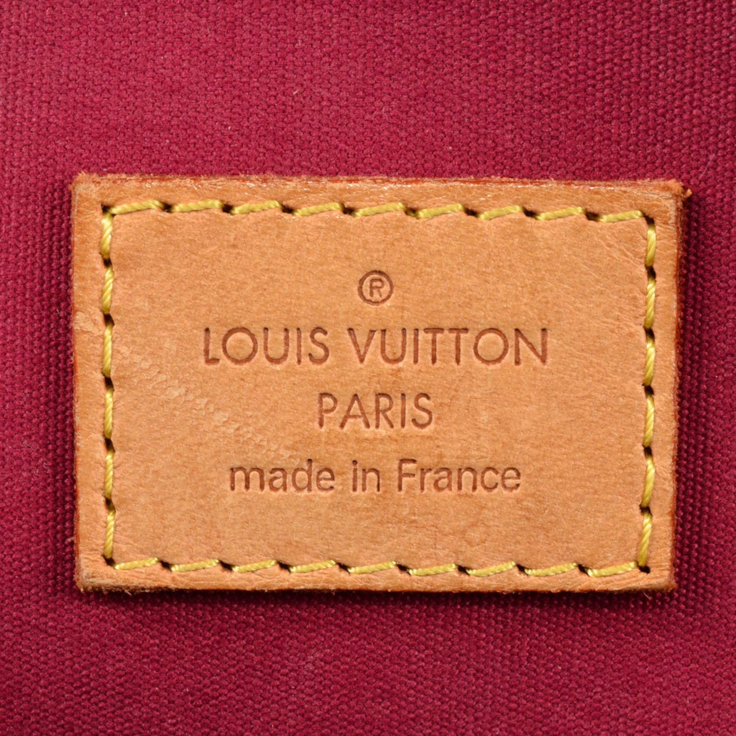 Louis Vuitton Red Patent Leather Alma