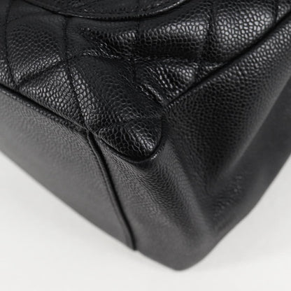 Chanel Black Leather Grand Shopping