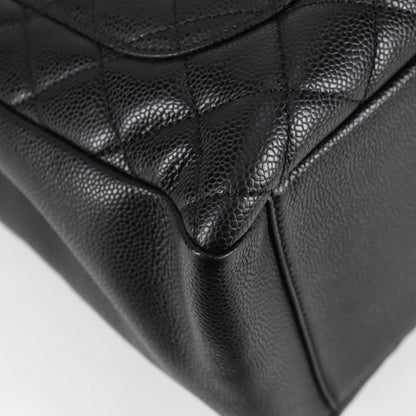 Chanel Black Leather Grand Shopping