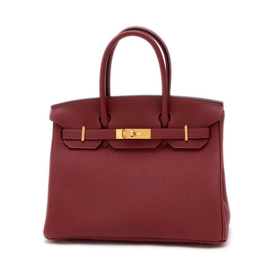 Hermès Red Leather Birkin 30