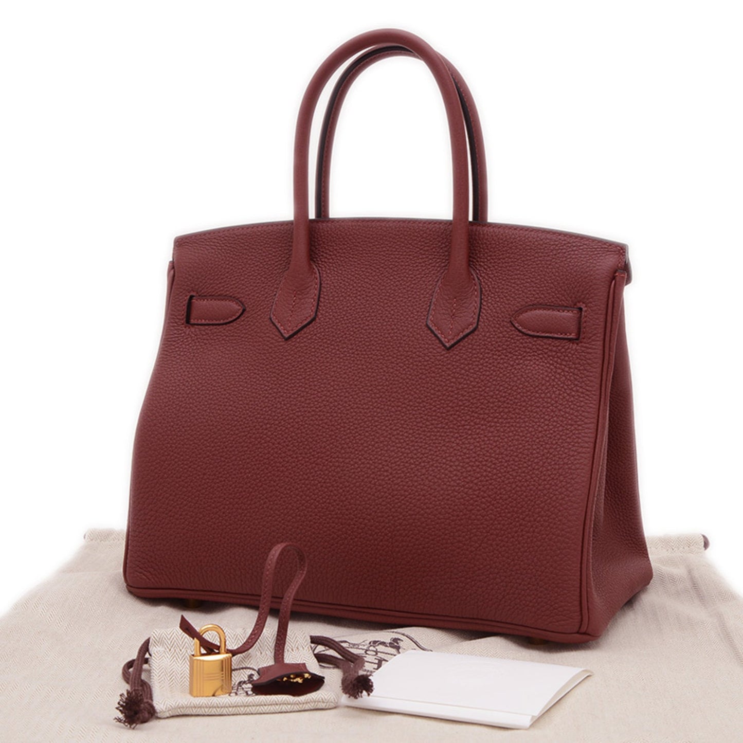 Hermès Red Leather Birkin 30