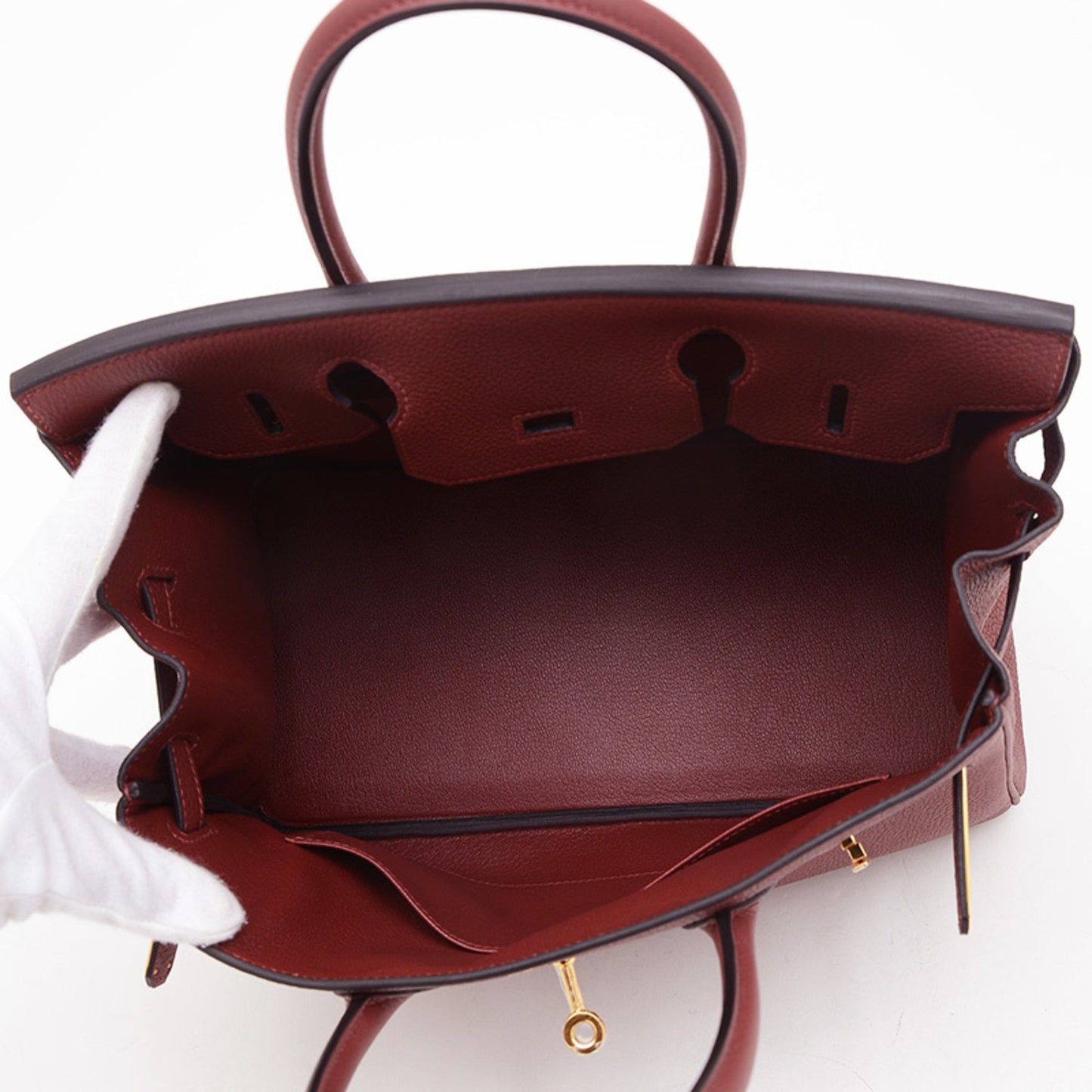 Hermès Red Leather Birkin 30