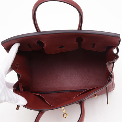 Hermès Red Leather Birkin 30